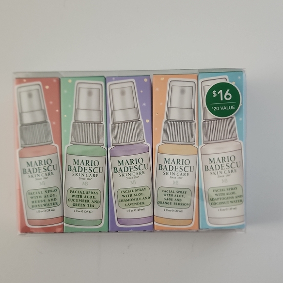 Mario Badescu Other - Mario Badescu Hydrating Facial Spray Collection - Pink, Green, Purple, Orange